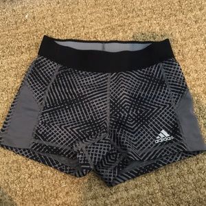 NEW Adidas tech fit medium compression shorts xs